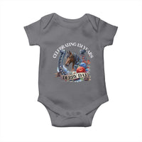 Celebrating 151 Years Derby Day Baby Onesie Horse Racing Horseshoe Flowers