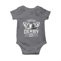 Funny This Is My Derby Day Suit Baby Onesie Horse Racing