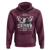 Funny This Is My Derby Day Suit Hoodie Horse Racing