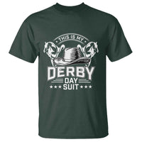Funny This Is My Derby Day Suit T Shirt Horse Racing