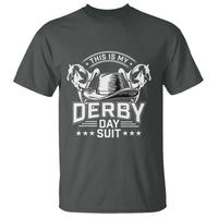 Funny This Is My Derby Day Suit T Shirt Horse Racing