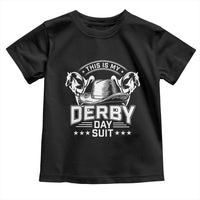 Funny This Is My Derby Day Suit Toddler T Shirt Horse Racing