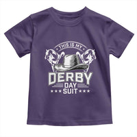 Funny This Is My Derby Day Suit Toddler T Shirt Horse Racing