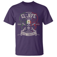 Funny El Jefe Mas Chingon T Shirt Mexican Boss