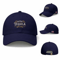 May Contain Tequila Baseball Cap Classic Drinking Humor