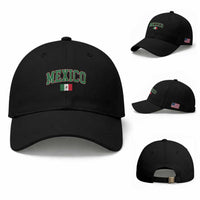 Mexico Flag Vintage Mexican Pride Heritage Baseball Cap