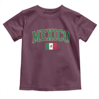 Mexico Flag Vintage Mexican Pride Heritage Toddler T Shirt