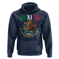 Mexican Coat Of Arms Mexico Vintage Flag Hoodie
