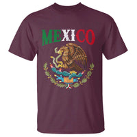 Mexican Coat Of Arms Mexico Vintage Flag T Shirt