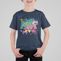 Back To 80s T Shirt For Kid Retro Vintage 80's Eighties Costume Party - Wonder Print Shop
