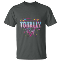 80s T Shirt Totally Rad Neon Vaporware Triangle - Wonder Print Shop