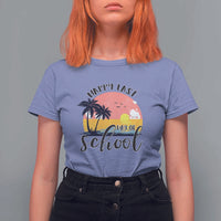 Graduation T Shirt For Women Happy Last Day Of School Teacher Student Summer Vacation - Wonder Print Shop