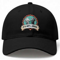 Funny Chess Lover Baseball Cap It's Not A Horse Knight Horse