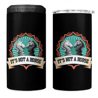 Funny Chess Lover 4 in 1 Can Cooler Tumbler It's Not A Horse Knight Horse