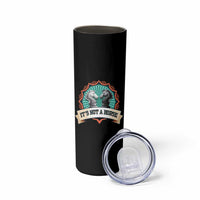 Funny Chess Lover Skinny Tumbler It's Not A Horse Knight Horse