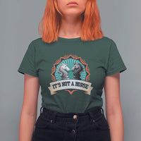 Funny Chess Lover T Shirt For Women It's Not A Horse Knight Horse - Wonder Print Shop