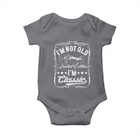 Funny Racing Formula Car I Am Not Old I Am Classic Baby Onesie Fathers Day - Wonder Print Shop