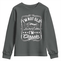 Funny Racing Formula Car I Am Not Old I Am Classic Youth Sweatshirt Fathers Day - Wonder Print Shop