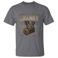 Funny Cranky Car Engine Crankshaft Cars Lover Mechanics T Shirt Fathers Day - Wonder Print Shop