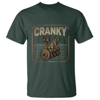 Funny Cranky Car Engine Crankshaft Cars Lover Mechanics T Shirt Fathers Day - Wonder Print Shop