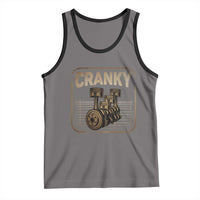 Funny Cranky Car Engine Crankshaft Cars Lover Mechanics Tank Top Fathers Day - Wonder Print Shop