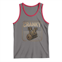 Funny Cranky Car Engine Crankshaft Cars Lover Mechanics Tank Top Fathers Day - Wonder Print Shop