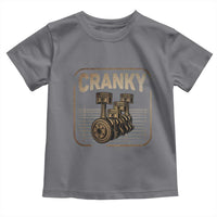 Funny Cranky Car Engine Crankshaft Cars Lover Mechanics Toddler T Shirt Fathers Day - Wonder Print Shop