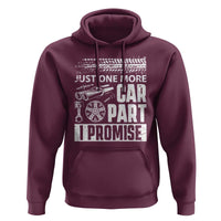 Funny Car Mechanic Just One More Car Part I Promise Hoodie Car Lover Gag - Wonder Print Shop