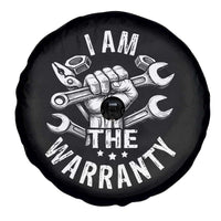 Funny I Am The Warranty Mechanic Spare Tire Cover Race Car Parts - Wonder Print Shop