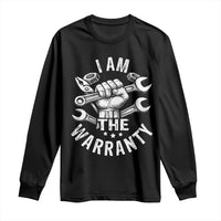 Funny I Am The Warranty Mechanic Long Sleeve Shirt Race Car Parts - Wonder Print Shop