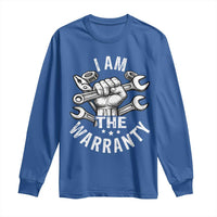 Funny I Am The Warranty Mechanic Long Sleeve Shirt Race Car Parts - Wonder Print Shop