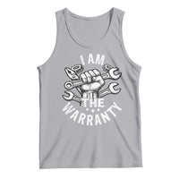 Funny I Am The Warranty Mechanic Tank Top Race Car Parts - Wonder Print Shop