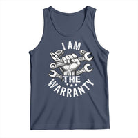 Funny I Am The Warranty Mechanic Tank Top Race Car Parts - Wonder Print Shop