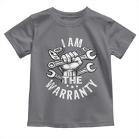 Funny I Am The Warranty Mechanic Toddler T Shirt Race Car Parts - Wonder Print Shop