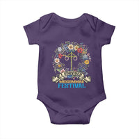 Funny I Survived Midsommar Festival Baby Onesie Sweden Summer Festival Maypole