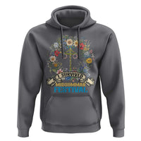 Funny I Survived Midsommar Festival Hoodie Sweden Summer Festival Maypole