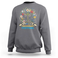 Funny I Survived Midsommar Festival Sweatshirt Sweden Summer Festival Maypole