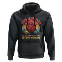 Dungeon Dad Like A Regular Dad But With More Dice Hoodie RPG Father Gamer