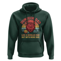 Dungeon Dad Like A Regular Dad But With More Dice Hoodie RPG Father Gamer