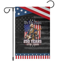 George Washington Playing Guitar 250th Anniversary USA Patriotic Garden Flag We The People 250 Years 1776 2026