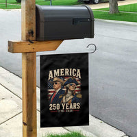 250th Anniversary USA George Washington and US Nations Leader Garden Flag America 250 Years 1776 2026