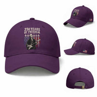 George Washington Playing Guitar 250 Years of Freedom Baseball Cap