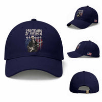 George Washington Playing Guitar 250 Years of Freedom Baseball Cap