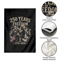 George Washington Lincoln Playing Guitar USA 250th Anniversary Garden Flag 250 Years Of Freedom 1776 2026