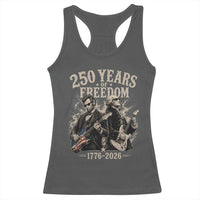 George Washington Lincoln Playing Guitar USA 250th Anniversary Racerback Tank Top 250 Years Of Freedom 1776 2026