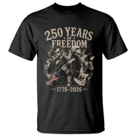 George Washington Lincoln Playing Guitar USA 250th Anniversary T Shirt 250 Years Of Freedom 1776 2026