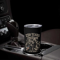 George Washington Lincoln Playing Guitar USA 250th Anniversary Tumbler Cup 250 Years Of Freedom 1776 2026