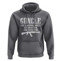 Funny Uncle Hoodie Guncle Like A Normal Uncle But More Fun - Wonder Print Shop