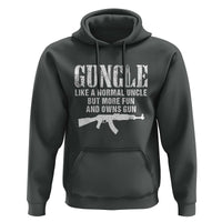 Funny Uncle Hoodie Guncle Like A Normal Uncle But More Fun - Wonder Print Shop