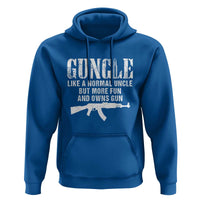 Funny Uncle Hoodie Guncle Like A Normal Uncle But More Fun - Wonder Print Shop